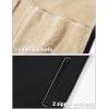 imageTACVASEN Mens Zip Up Sherpa Lined Hoodies Thick Fleece Heavyweight Jacket Windproof Thermal Zipper Sweatshirt01 Black