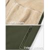 imageTACVASEN Mens Zip Up Sherpa Lined Hoodies Thick Fleece Heavyweight Jacket Windproof Thermal Zipper Sweatshirt05 Green