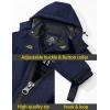 imageTACVASEN Winter Mens Snow Jacket Men Ski Coats Snowboard WaterproofDark Blue