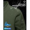 imageTACVASEN Mens Bomber Jackets Thermal Quilted Jacket Water Resistant Warm Winter Coats with 4PocketsArmy Green