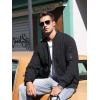 imageTACVASEN Mens Bomber Jackets Thermal Quilted Jacket Water Resistant Warm Winter Coats with 4PocketsBlack
