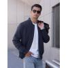 imageTACVASEN Mens Bomber Jackets Thermal Quilted Jacket Water Resistant Warm Winter Coats with 4PocketsNavy Blue