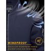 imageTACVASEN Mens Bomber Jackets Thermal Quilted Jacket Water Resistant Warm Winter Coats with 4PocketsNavy Blue