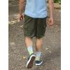 imageTACVASEN Mens Cargo Short 6 Pockets Comfortable Twill Cotton Elastic Waist Causal Work ShortsArmy Green
