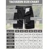 imageTACVASEN Mens Cargo Short 6 Pockets Comfortable Twill Cotton Elastic Waist Causal Work ShortsBlack