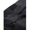 imageTACVASEN Mens Classic Fleece Liner Hooded Outwear Softshell Tactical Jacket Black