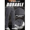 imageTACVASEN Mens Cotton Cargo Long Pants 9 Pockets Elastic Waist Military Work Hiking Outdoor PantsNo BeltGrey