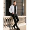 imageTACVASEN Mens Lightweight Jacket Spring Bomber Fall Windbreaker Casual Stylish Coats with Pockets02 White