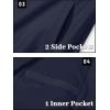 imageTACVASEN Mens Lightweight Jacket Spring Bomber Fall Windbreaker Casual Stylish Coats with Pockets04 Navy