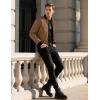 imageTACVASEN Mens Lightweight Jacket Spring Bomber Fall Windbreaker Casual Stylish Coats with Pockets05 Brown