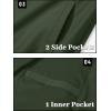 imageTACVASEN Mens Lightweight Jacket Spring Bomber Fall Windbreaker Casual Stylish Coats with Pockets07 Army Green