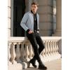 imageTACVASEN Mens Lightweight Jacket Spring Bomber Fall Windbreaker Casual Stylish Coats with Pockets09 Light Grey
