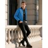 imageTACVASEN Mens Lightweight Jacket Spring Bomber Fall Windbreaker Casual Stylish Coats with Pockets11 Blue Green