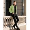 imageTACVASEN Mens Lightweight Jacket Spring Bomber Fall Windbreaker Casual Stylish Coats with Pockets13 Olive Green