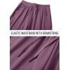 imageTACVASEN Womens Athletic Pants Lightweight Running Active Hiking Sportswear Pant Outdoor Sports Gym Sweatpants Purple Red