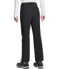imageTACVASEN Womens Fleece Lined Hiking Pants Warm Windproof Softshell Outdoor Winter Snow Ski Pants with Zipper PocketsBlack