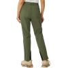 imageTACVASEN Womens Hiking Pants Fleece Lined Winter Snow Ski Pants Water Resistant Insulated Pants ScratchResistantArmy Green