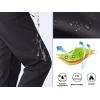 imageTACVASEN Womens Hiking Pants Fleece Lined Winter Snow Ski Pants Water Resistant Insulated Pants ScratchResistantBlack