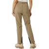 imageTACVASEN Womens Hiking Pants Fleece Lined Winter Snow Ski Pants Water Resistant Insulated Pants ScratchResistantKhaki