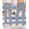 imageTACVASEN Womens Hiking Pants Warm Fleece Lined Windproof Cold Weather Insulated Snow Ski Pants Winter Softshell Pants Outdoor
