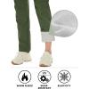 imageTACVASEN Womens Hiking Pants Warm Fleece Water Resistant Windproof Snow Ski Pants Army Green L