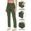 imageTACVASEN Womens Hiking Pants Warm Fleece Water Resistant Windproof Snow Ski Pants Army Green XL