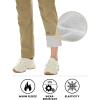 imageTACVASEN Womens Outdoor Fleece Lined Hiking Pants Windproof Snow Pants Work Pants Khaki S