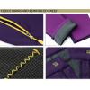 imageTACVASEN Womens Pants Waterproof Snow Ski Warm Hiking Fleece Lining Pants Purple 34