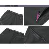 imageTACVASEN Womens Pants Winter Slim Fit Hiking Climbing Fleece Lined Soft Shell Dark gray 34
