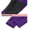imageTACVASEN Womens Snowboard Pants Slim Fit Hiking Working Snow Wear SoftShell Purple 36