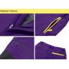 imageTACVASEN Womens Snowboard Pants Slim Fit Hiking Working Snow Wear SoftShell Purple 36