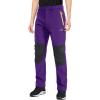 imageTACVASEN Womens Snowboard Pants Slim Fit Hiking Working Snow Wear SoftShell Purple 36