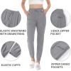 imageTACVASEN Hiking Pants for Women Stretchy Activewear Work Comfortable Light Grey S
