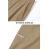imageTACVASEN Hiking Pants for Women Water Resistant Performance Cargo Pockets Pant Khaki XL