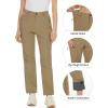 imageTACVASEN Womens Softshell Hiking Pants Outdoor Warm Fleece Lined Snow Ski Pants Water Resistant Snowboarding Insulated Pants