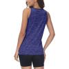 imageTACVASEN Womens Workout Tank Tops Lightweight Athletic Yoga Crewneck Sleeveless Shirts Exercise Fitness TopsPurple