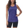 imageTACVASEN Womens Workout Tank Tops Lightweight Athletic Yoga Crewneck Sleeveless Shirts Exercise Fitness TopsPurple