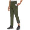 imageTACVASEN Womens Ski Pants Soft Shell Thick Hiking Pants Outdoor Snow Ski Pants Winter Windproof Sports Pants with 5 Pockets