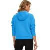 imageTACVASEN Women Winter Sweatshirt Long Sleeve Half Zip Pullover Sweatshirt Casual Fleece HoodieBright Blue