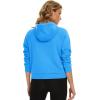 imageTACVASEN Women Winter Sweatshirt Long Sleeve Half Zip Pullover Sweatshirt Casual Fleece HoodieIce Blue