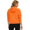 imageTACVASEN Women Winter Sweatshirt Long Sleeve Half Zip Pullover Sweatshirt Casual Fleece HoodieOrange