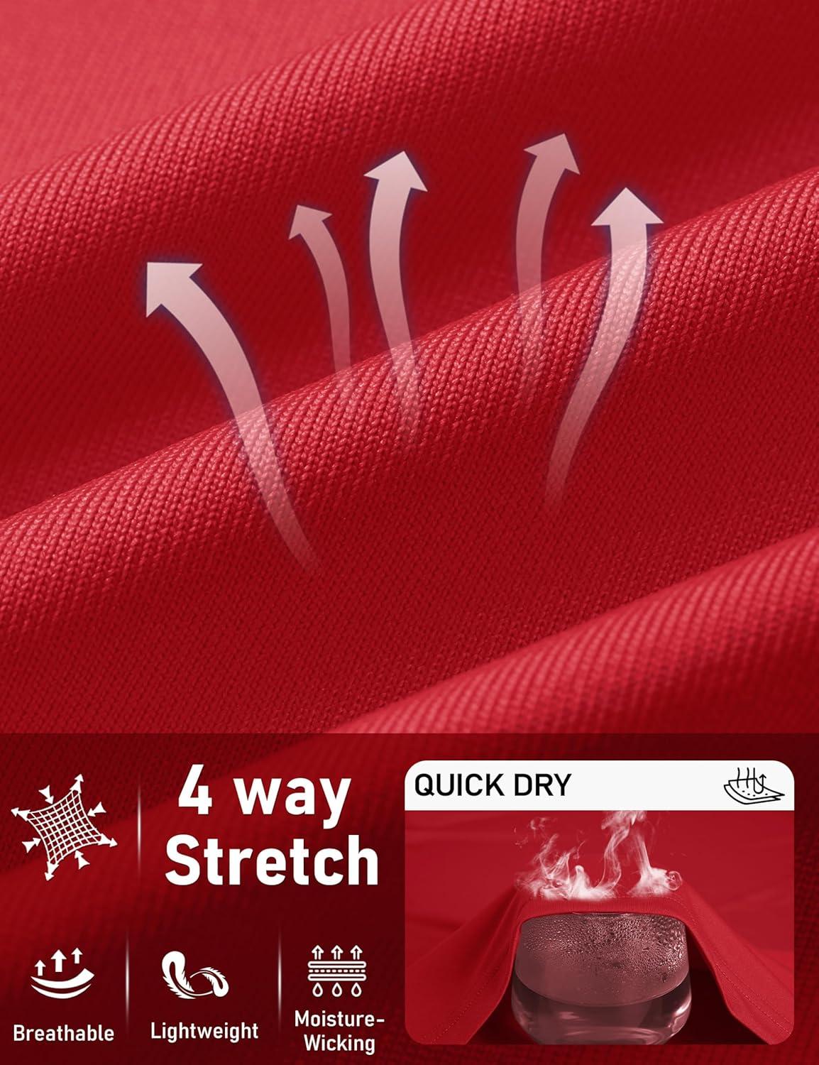 imageTACVASEN Sun Shirt Women Long Sleeve Athletic Yoga UPF 50 Tops with Thumb Holes Quick Dry UV Protection Running ShirtsTomatored