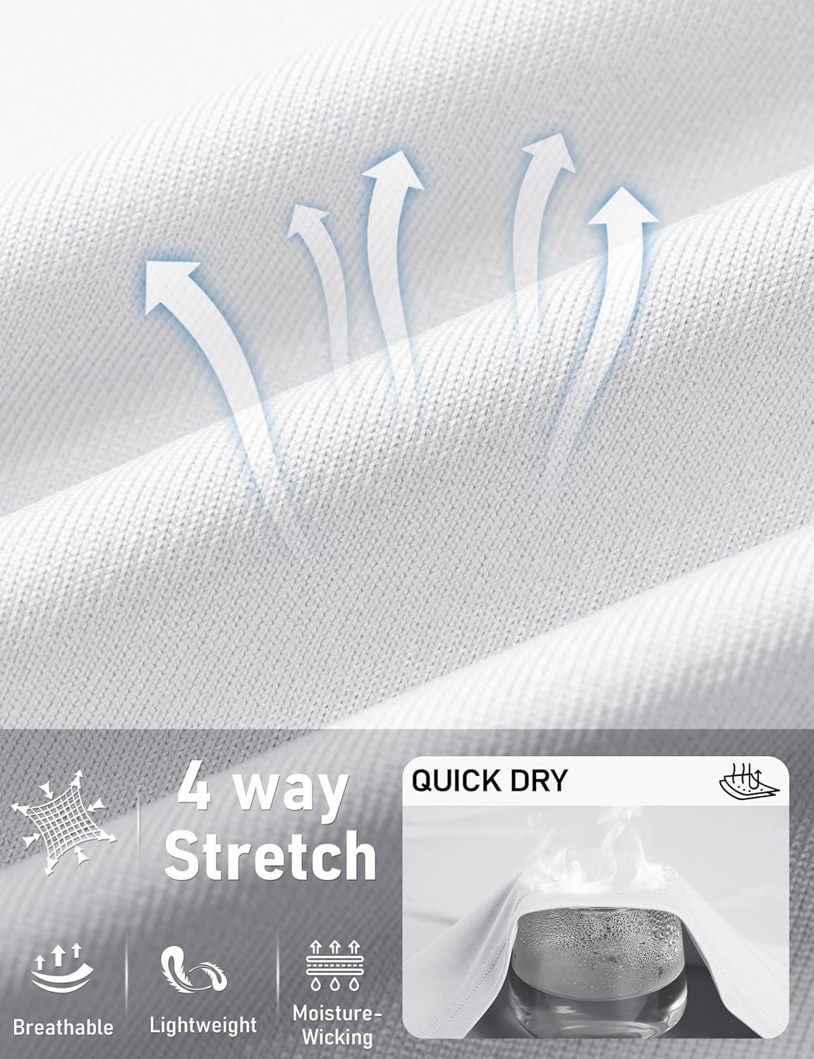 imageTACVASEN Sun Shirt Women Long Sleeve Athletic Yoga UPF 50 Tops with Thumb Holes Quick Dry UV Protection Running ShirtsWhite