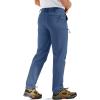 imageTACVASEN Mens Hiking Cargo Pants with 6 Pockets Lightweight Water Resistant Quick Dry Travel Pants for Men Work OutdoorBlue Grey