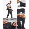 imageTACVASEN Mens Hiking Cargo Pants with 6 Pockets Lightweight Water Resistant Quick Dry Travel Pants for Men Work OutdoorDark Grey