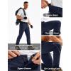 imageTACVASEN Mens Hiking Cargo Pants with 6 Pockets Lightweight Water Resistant Quick Dry Travel Pants for Men Work OutdoorNavy