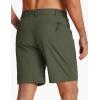 imageTACVASEN Mens Hiking Cargo Shorts 10quot Quick Dry Lightweight Casual Golf Work Shorts with Zipper Pocket Summer OutdoorArmy Green