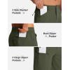 imageTACVASEN Mens Hiking Cargo Shorts 10quot Quick Dry Lightweight Casual Golf Work Shorts with Zipper Pocket Summer OutdoorArmy Green