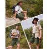 imageTACVASEN Mens Hiking Cargo Shorts 10quot Quick Dry Lightweight Casual Golf Work Shorts with Zipper Pocket Summer OutdoorArmy Green