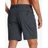 imageTACVASEN Mens Hiking Cargo Shorts 10quot Quick Dry Lightweight Casual Golf Work Shorts with Zipper Pocket Summer OutdoorDark Grey